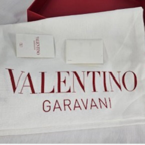 Valentino Garavani Women's Rockstud Lug Sole Combat Boots - Picture 9 of 9